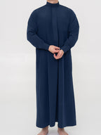 Qamis Saoudien Premium - Bleu marine