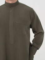 Qamis Saoudien Premium - Kaki