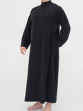Qamis Saoudien Premium Manches simple - Noir
