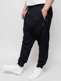 Sarouel jogging coton - Noir