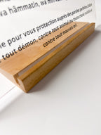 Plexiglas Guide ablutions