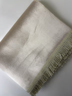 tapis de prière en velours beige