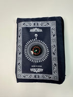 Tapis de prière de poche avec boussole