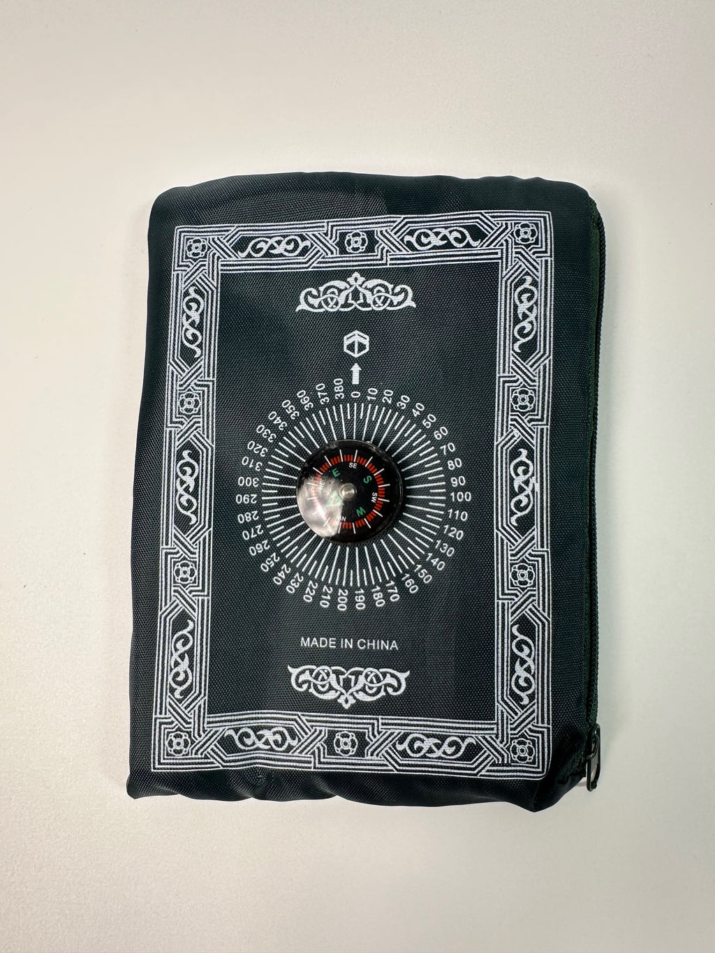Tapis de prière de poche avec boussole
