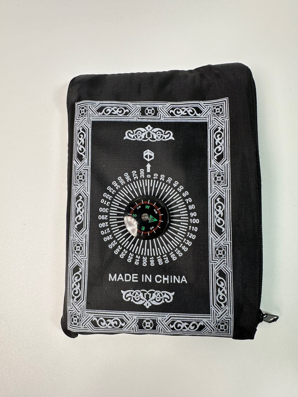 Tapis de prière de poche avec boussole