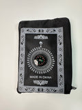 Tapis de prière de poche avec boussole
