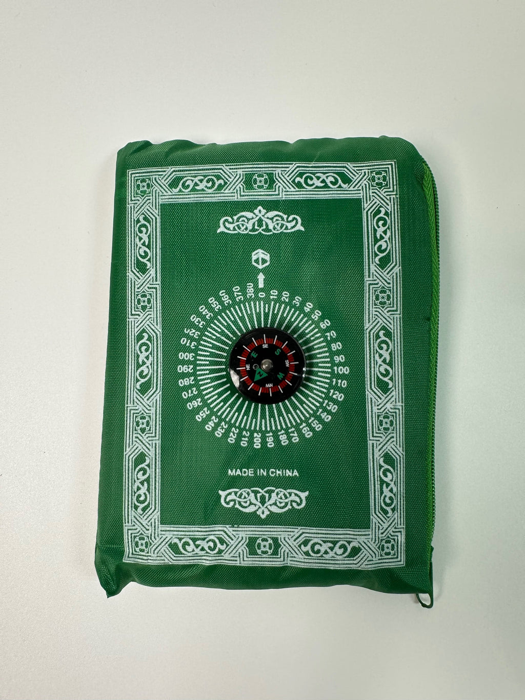 Tapis de prière de poche avec boussole