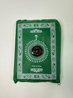 Tapis de prière de poche avec boussole