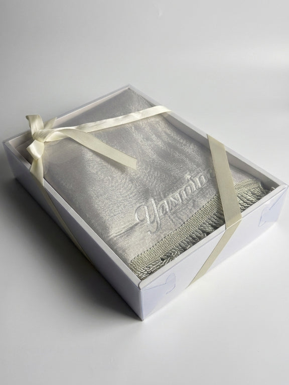 Tapis de prière premium en velours Beige