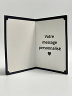 Carte Eid Mubarak avec votre message personnalisé + enveloppe